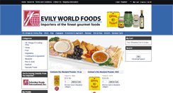 Desktop Screenshot of evilyworldfoods.com